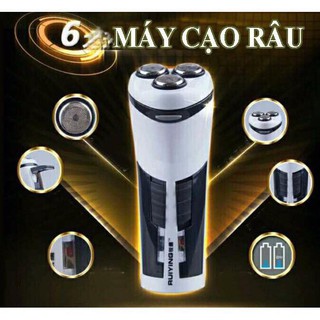 Máy cạo râu 3 lưỡi RuiYing FS-198 có đèn led