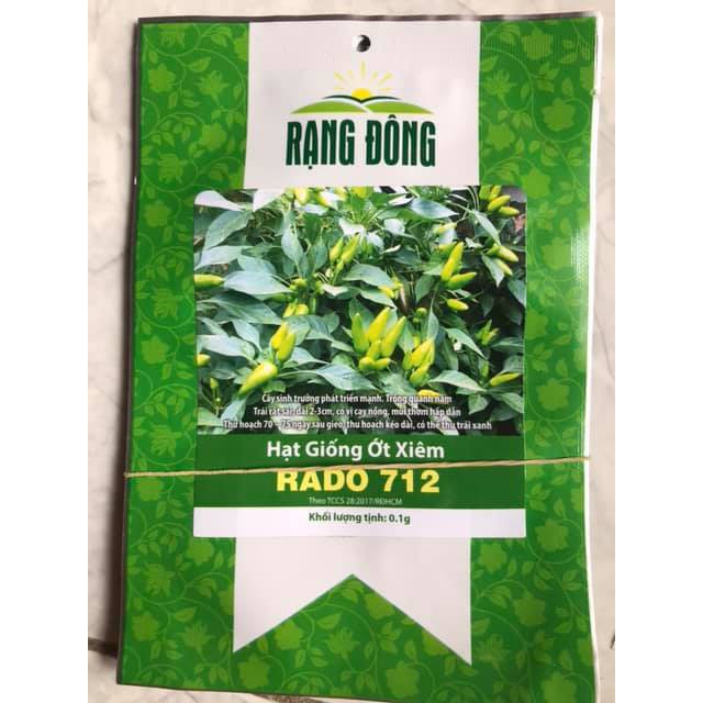 Hạt giống ớt xiêm RDO 712 (0.1gr)