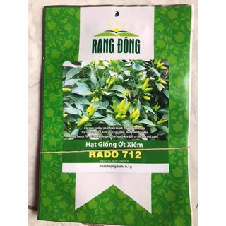 Hạt giống ớt xiêm rdo 712