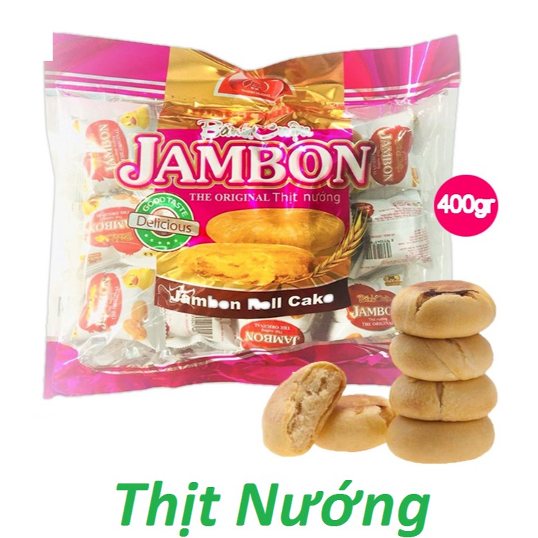 Bánh Cuộn Jambon Thịt Nướng Thanh Hương Gói 400gr (Giao màu ngẫu nhiên) | WebRaoVat - webraovat.net.vn