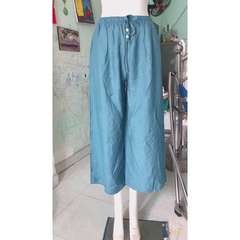 [47-60ký]Quần đũi xứơc culottes ống suông rộng có túi 2 bên | BigBuy360 - bigbuy360.vn
