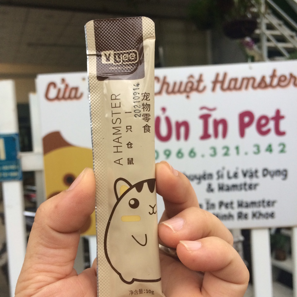 Gel dinh dưỡng cho hamster YEE hồng, nâu, xanh dương, tím
