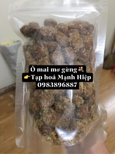 500gram ô mai mơ gừng