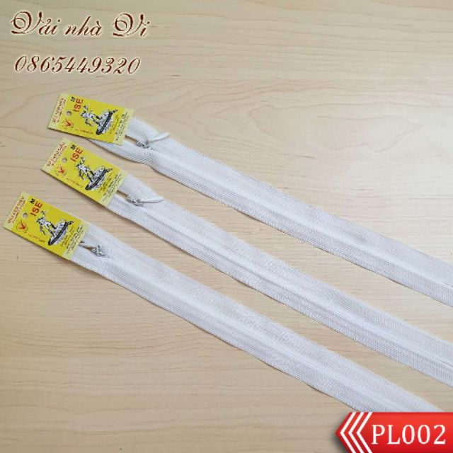 Khóa giọt lệ trắng 25cm -PL002