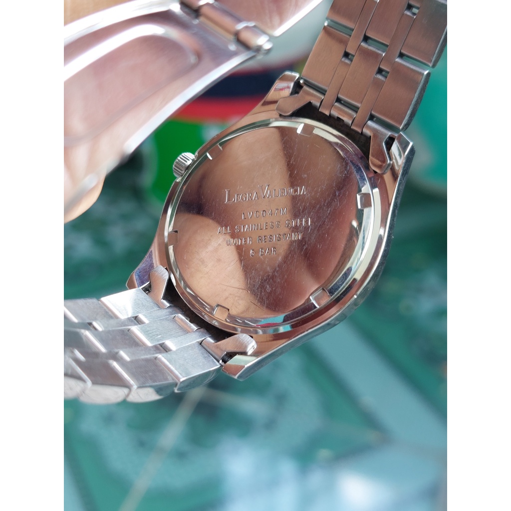 Đồng hồ nam Legra Valencia chạy pin hàng Si