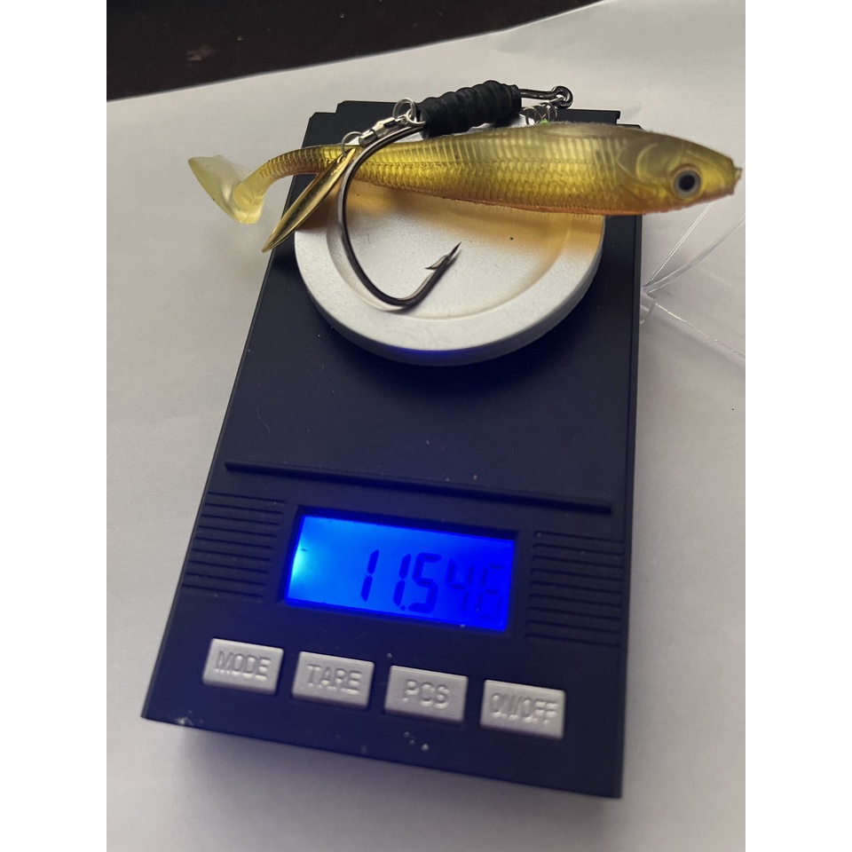 Cá mềm câu lure có kèm lưỡi giá sỉ