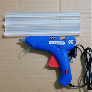 Súng bắn keo nến to + 10 cây keo nến to loại 1