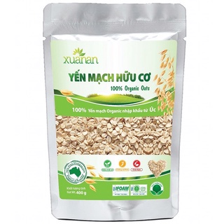 Bịch Hạt chia Organic Xuân An bịch 300g Tặng bịch yến mạch hữu cơ