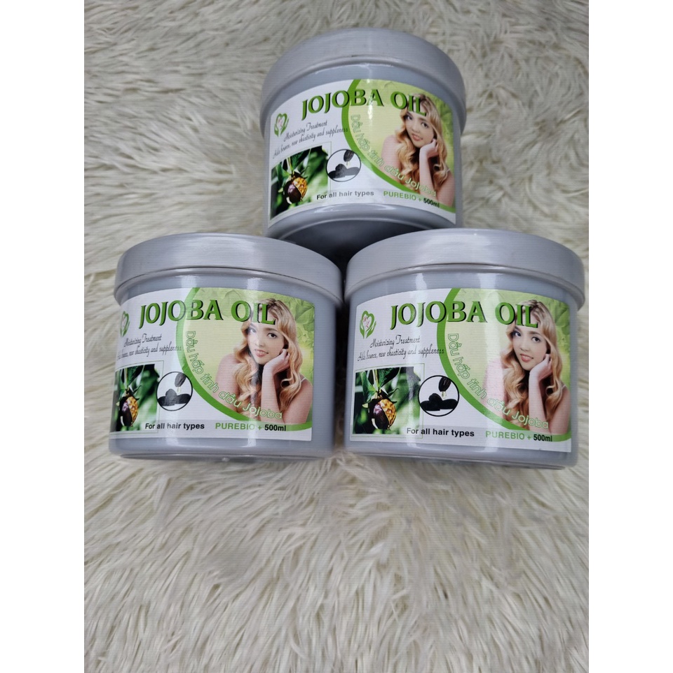 HẤP DẦU TÓC MỀM MƯỢT JOJOBA OIL 1000ML VÀ 500ML