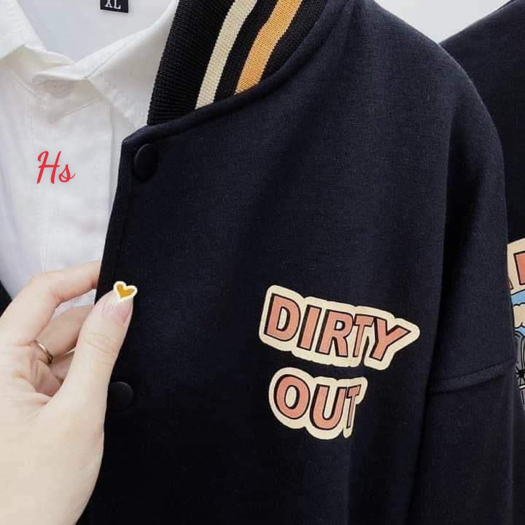 Áo Cardigan Viền Tay Cổ In Dirty Out Daisy SP000498