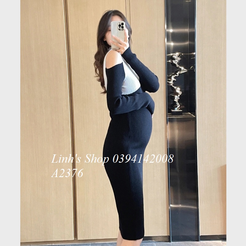Váy Bầu Đầm Bầu LEN A2376