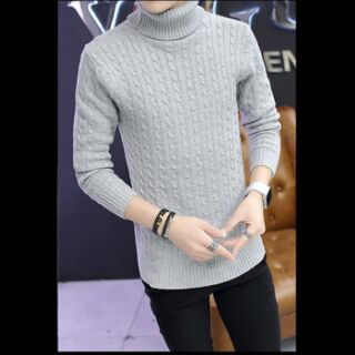 Áo len nam - Áo len cổ lọ cao cấp VNXK