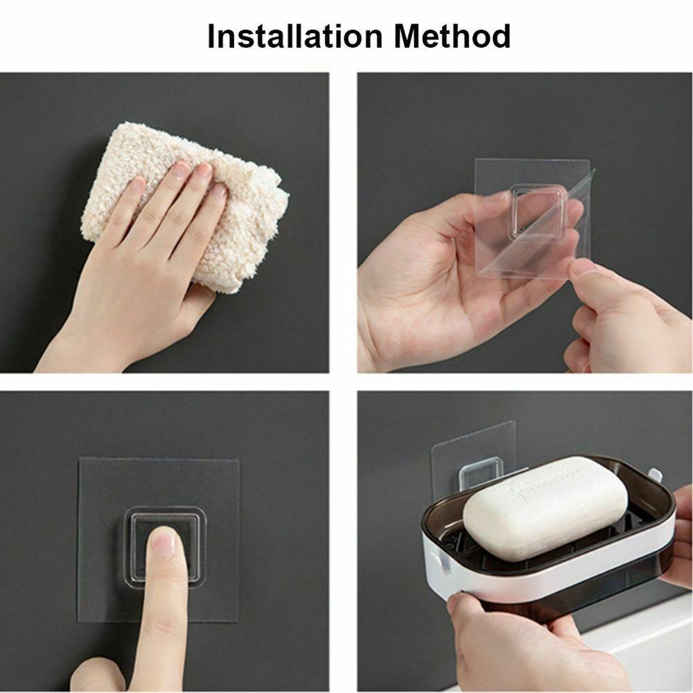 Giá Đỡ Xà Phòng Gắn Tường Tiện Dụng Cho Phòng Tắm / Nhà Bếp