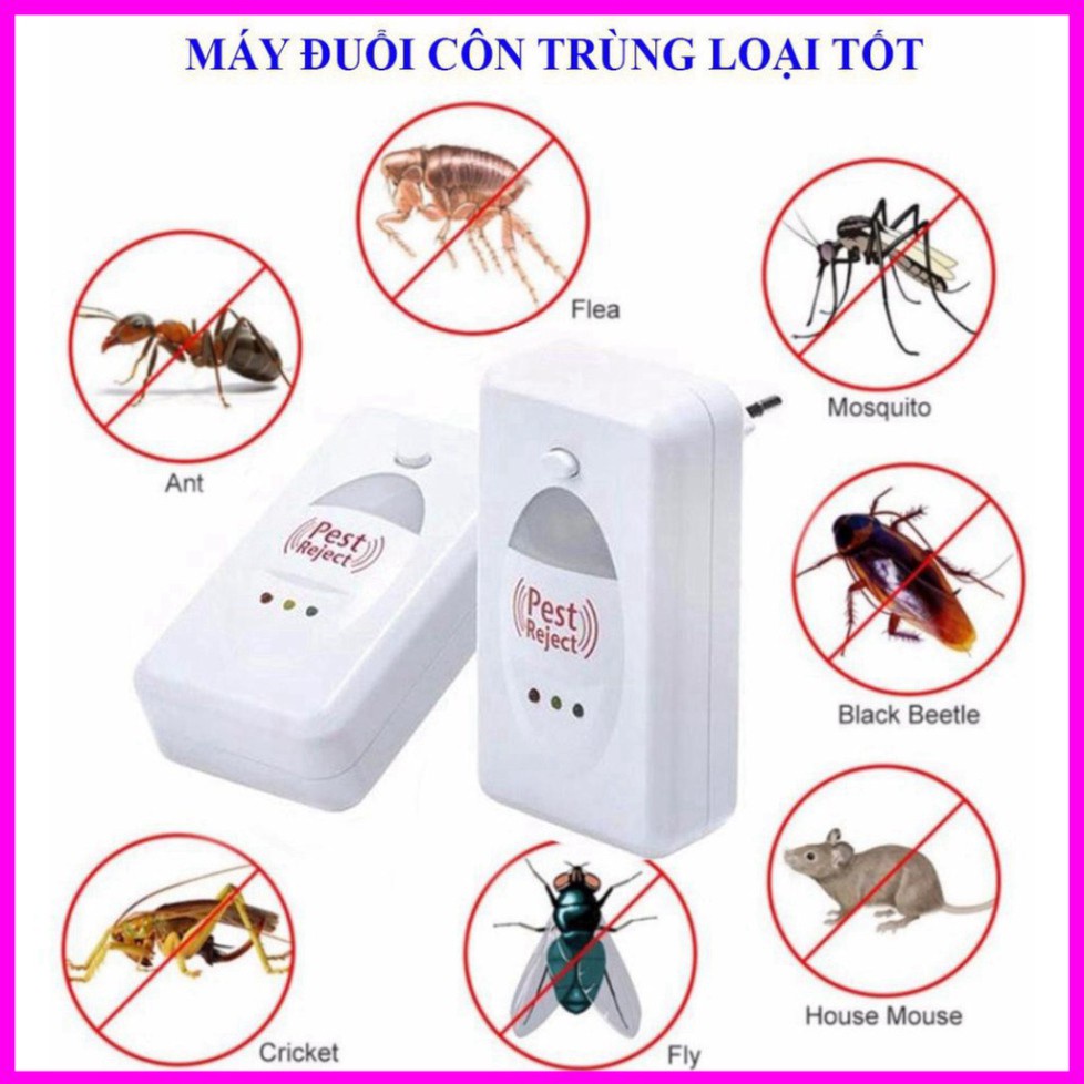Thiết Bị Xua Đuổi Côn Trùng Pest Rejeck _(CÓ BẢO HÀNH)