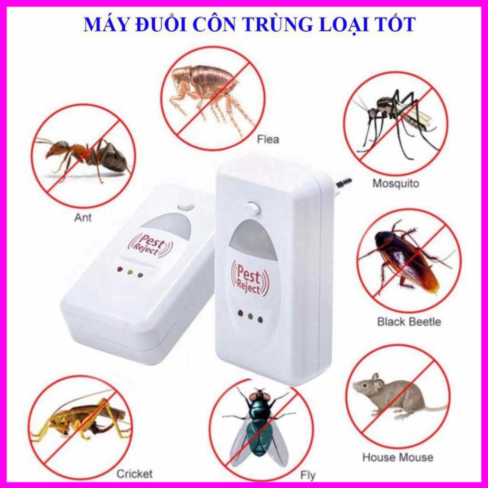 [BÁN CHẠY] Thiết Bị Xua Đuổi Côn Trùng Pest Rejeck _(CÓ BẢO HÀNH)