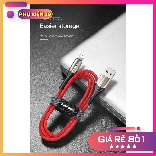 Cáp Sạc nhanh lightning cho Iphone Baseus Horizontal loại 1m/2m, 2.4A ,dây sạc iphone - Giá tốt nhất shopee