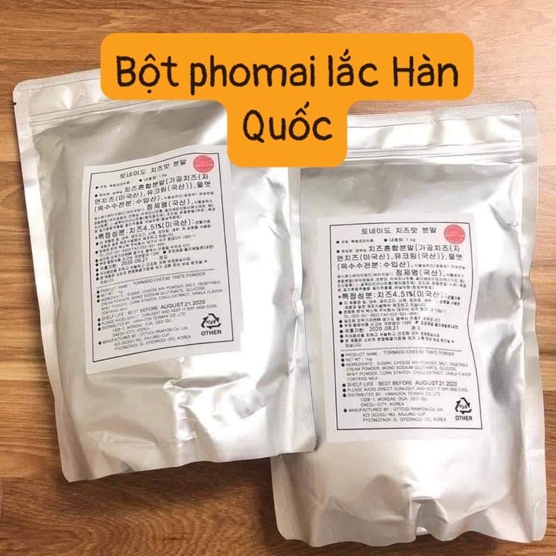 Khoai Tây Chiên Cọng Bỉ 1kg Kèm Bột Phomai Lắc