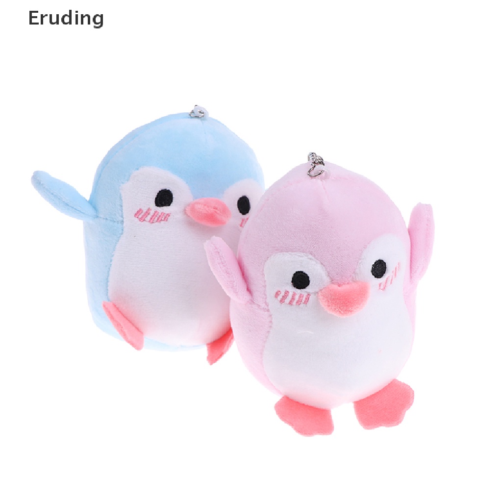 Chim Cánh Cụt Nhồi Bông 12CM Với Chìa Khóa Dễ