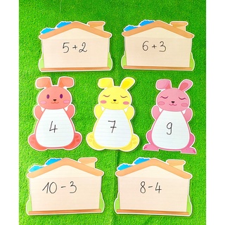 Thỏ Tìm Nhà Handmade [Đồ Dùng Dạy Học MIKI]