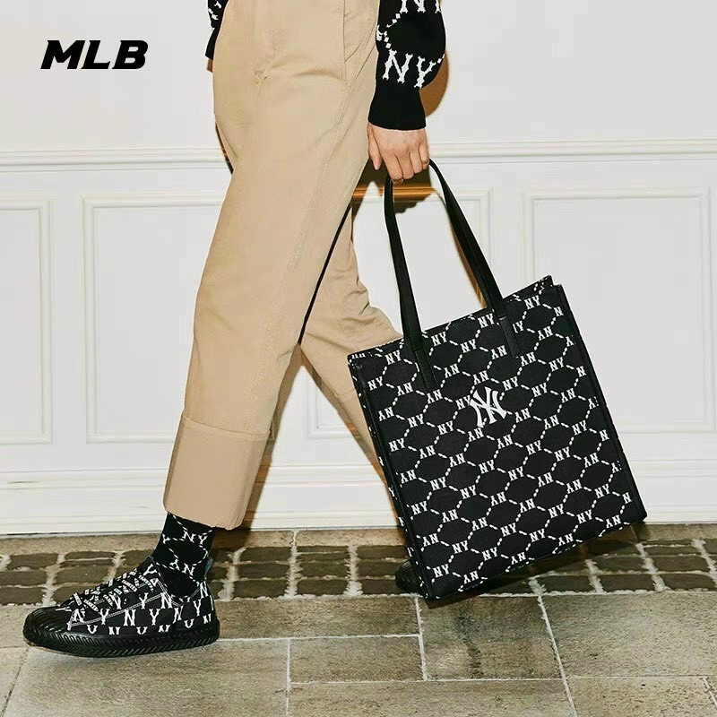 túi tote mlb kèm ví nhỏ size 37 x 40 x 9 cm