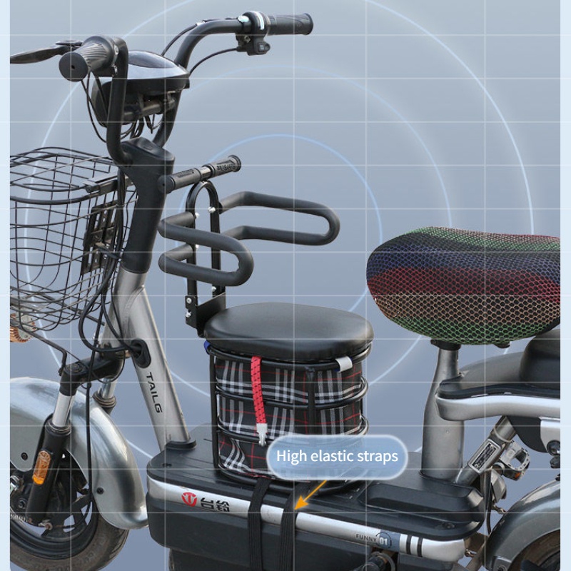 Ghế Ngồi Phía Trước Xe Máy Điện Bảo Vệ An Toàn Cho Bé