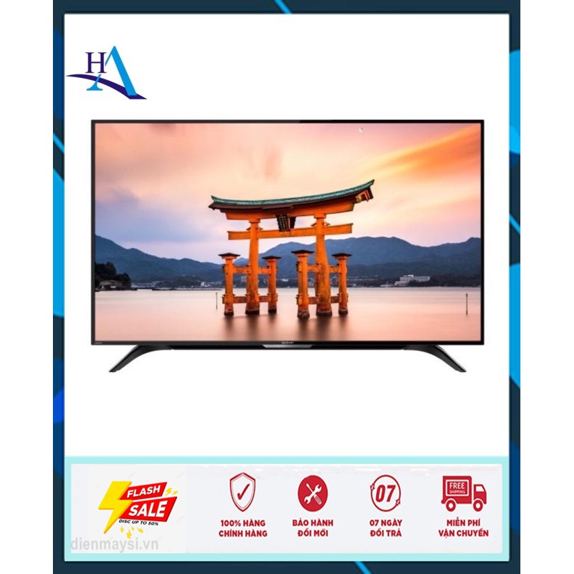 Android Tivi Sharp 4K 50 inch 4T-C50BK1X (Miễn phí giao tại HCM-ngoài tỉnh liên hệ shop)