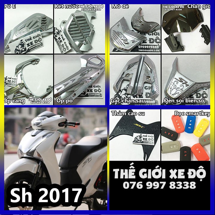 sh 2017 phụ kiện xi mạ crom