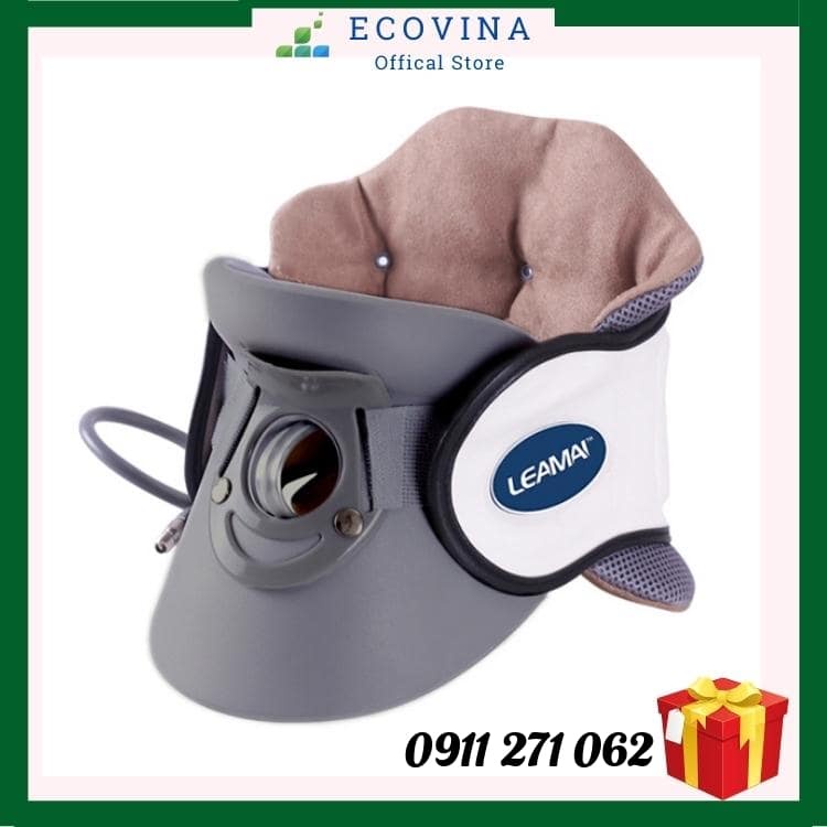 Đai Nẹp Cổ, Đai Kéo Dãn Cột Sống Cổ, Đai Định Hình Cổ LEAMAI Bảo Hành 24T