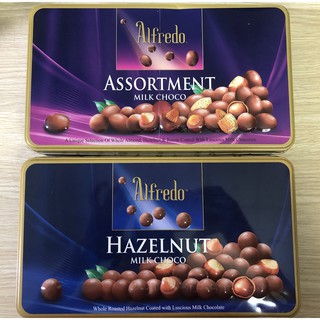 Socola nhân các loại hạt Alfredo nhập khẩu Malaysia