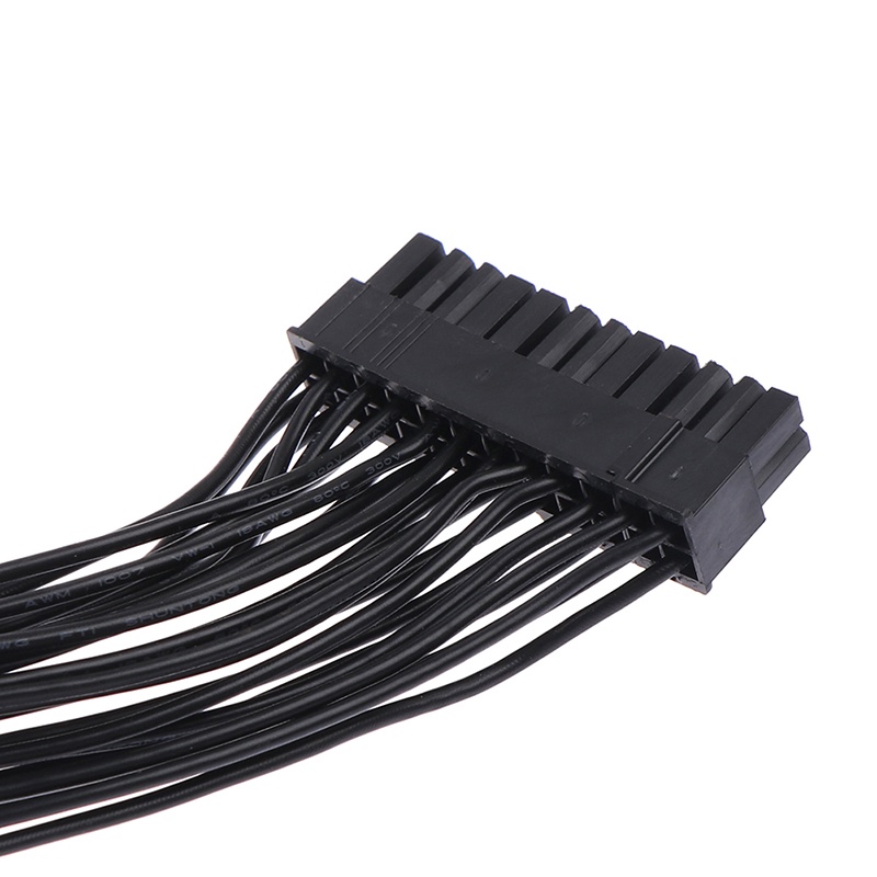 Dây Cáp Nối Dài Nguồn 24Pin PSU 18AWG Cho PC DIY 32cm