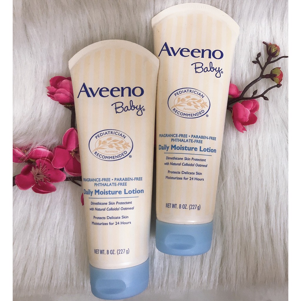 (có bill nhập)Dưỡng ẩm cho bé Aveeno Baby Lotion