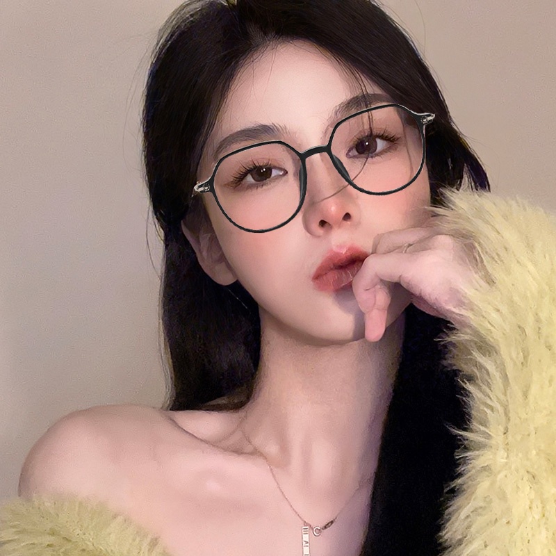 JIUERBA Mắt Kính Gọng Tròn Chống Bức Xạ Ánh Sáng Xanh Phong Cách Cổ Điển Thời Trang Cho Nam Và Nữ