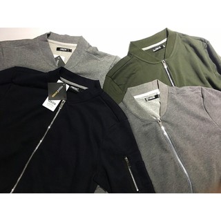 Áo khoác nỉ bomber nam