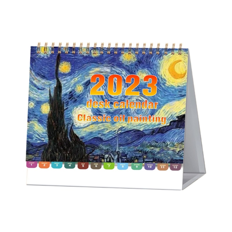 Fol Lịch Để Bàn Dạng Lật Dùng Trong Trường Học / Văn Phòng