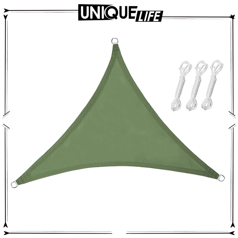 [Niuniu appliances]Sun Sail Shade Canopy Rectangle Triangle Oxford Cloth Shade Sail for Patio Deck Yard Backyard Outdoor Facility and Activities