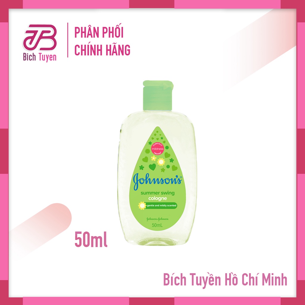 Nước Hoa Johnson's Baby Summer Swing Hương Mùa Hè Ban Mai - Nước Hoa Em Bé 50-125ml - Johnsons - Johnson BT Cosmetic