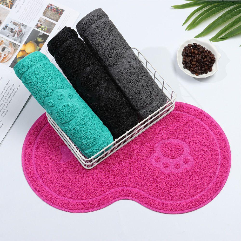 Thảm Lót Bồn Cầu Bằng PVC Chống Trượt Hình Mèo DAPHS