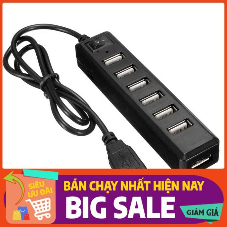 Bộ chua usb 7 cổng - Hub chia usb 1 ra 7 có công tắc - Hàng loại 1