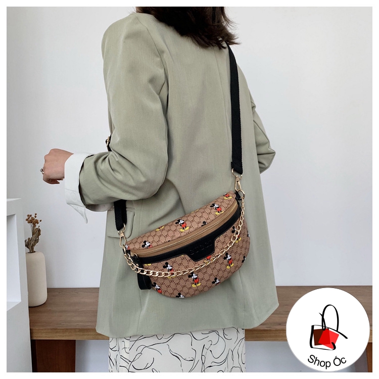 (HÀNG MỚI) Túi bao tử đeo hông da cao cấp siêu hot E281 | BigBuy360 - bigbuy360.vn