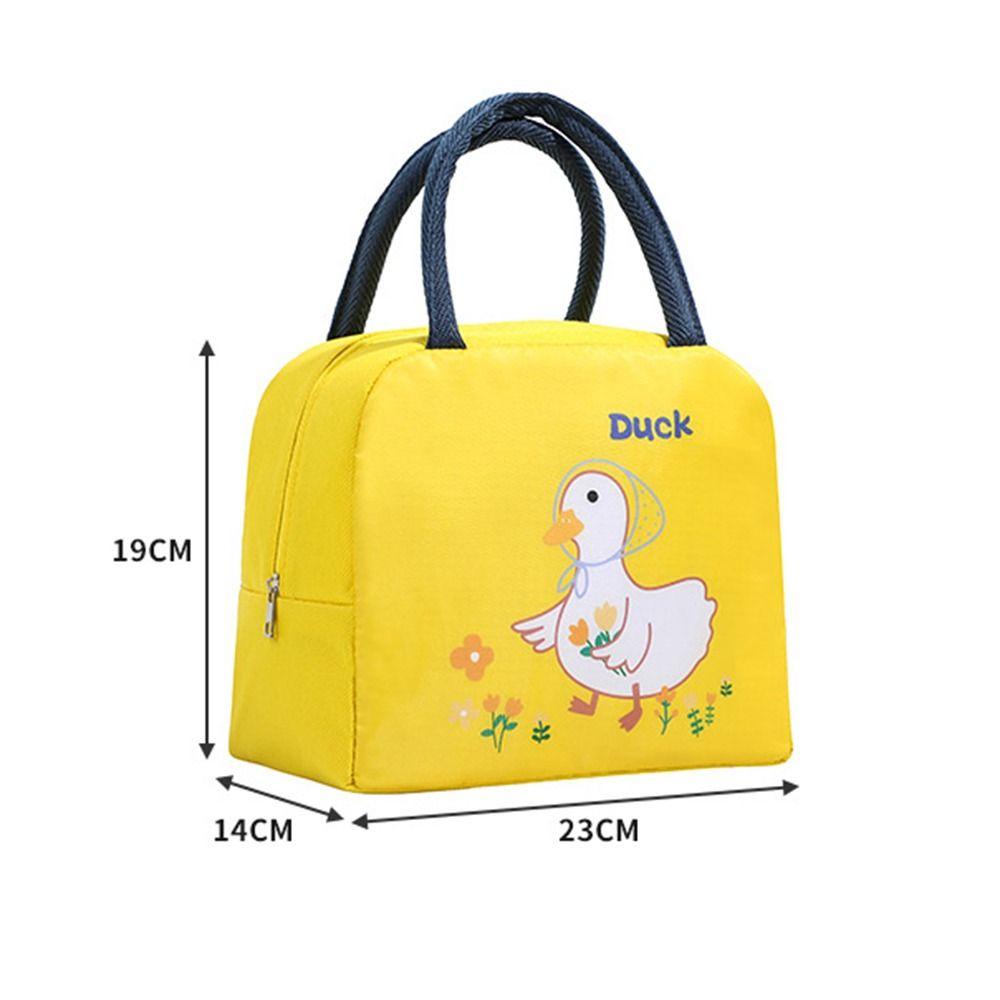 Túi Đựng Hộp Cơm Trưa Giữ Nhiệt Di Động Tiện Dụng Cho Học Sinh / Du Lịch