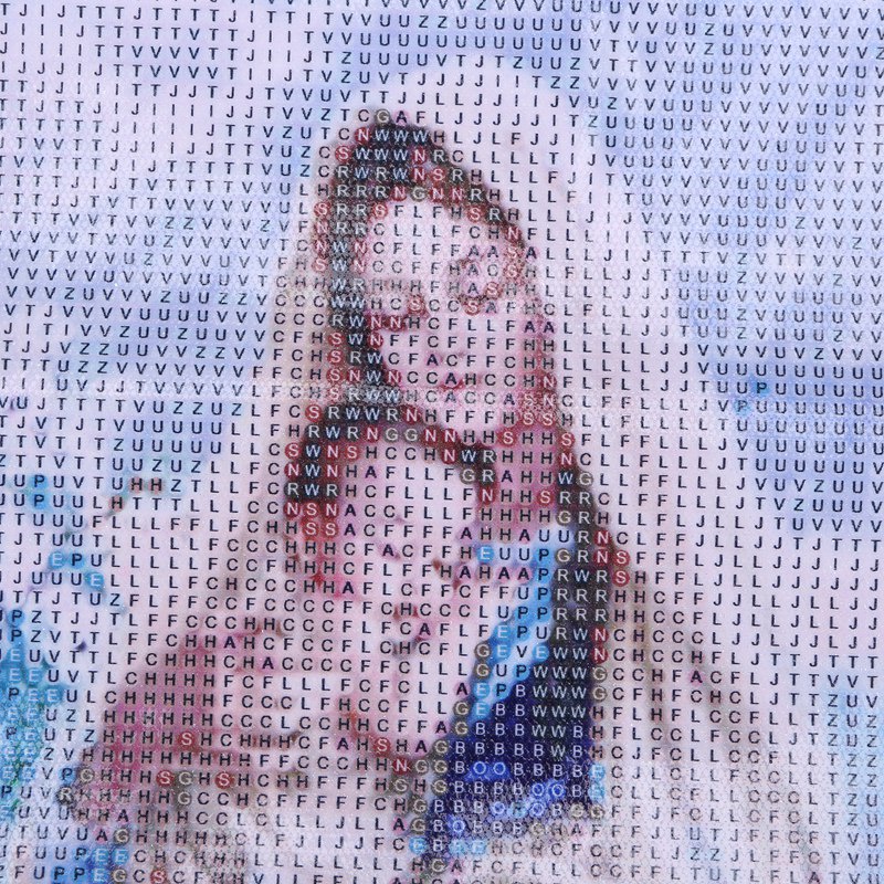 Bộ Tranh Đính Đá Tự Làm Hình Đức Mẹ Mary Jesus