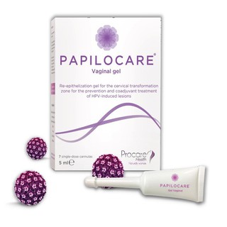 [CHÍNH HÃNG - HỘP 7 TUBE] PAPILOCARE® Gel phụ khoa tăng đào thải HPV, phục hồi và dự phòng sang thương cổ tử cung do HPV