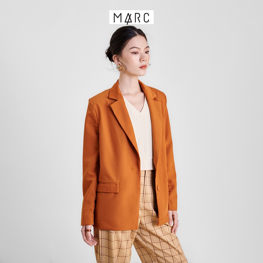 Áo blazer nữ MARC FASHION form suông cơ bản CBPH033022 | WebRaoVat - webraovat.net.vn