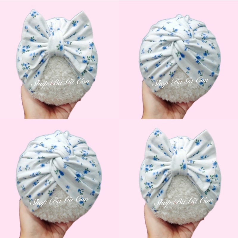 Mũ turban cho bé