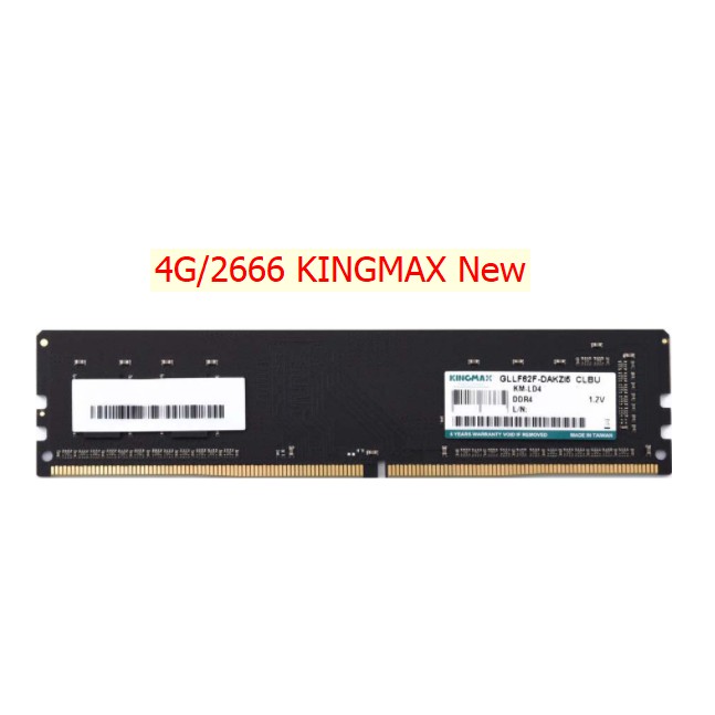 RAM DDR4 PC 4GB / 8GB / 16GB - Bus 2400/2666 KINGMAX New Chính hãng Viễn Sơn - Bảo hành 36T