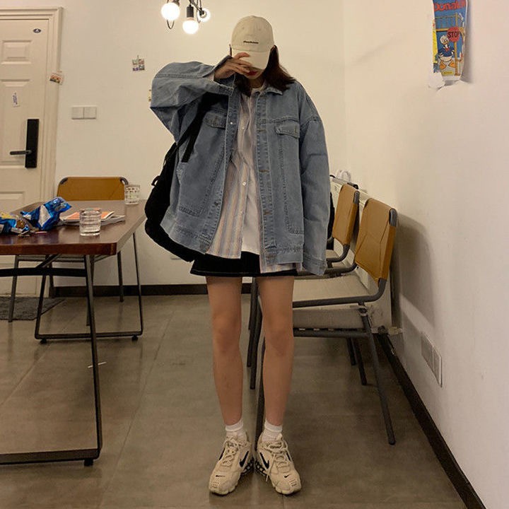 [ẢNH THẬT] ÁO KHOÁC BÒ ULZZANG STYLE  ⚡️ 𝐅𝐑𝐄𝐄 𝐒𝐇𝐈𝐏 ⚡️Mix đồ cực cá tính, xinh yêu, fullsize - Mã AB3