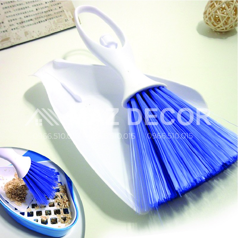 [Sỉ] Bộ chổi xẻng mini vệ sinh bàn thờ, ban thần tài máy tính siêu tiện dụng đẹp giá rẻ