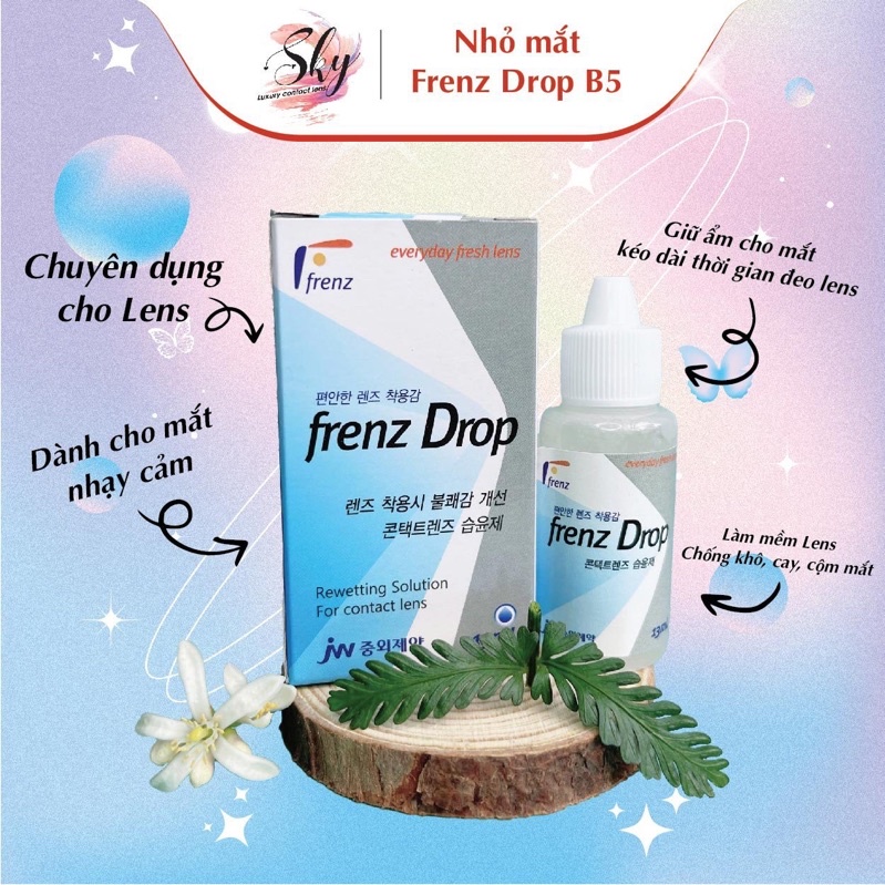 Nước nhỏ mắt chuyên dụng cho Lens ( nước mắt nhân tạo)
