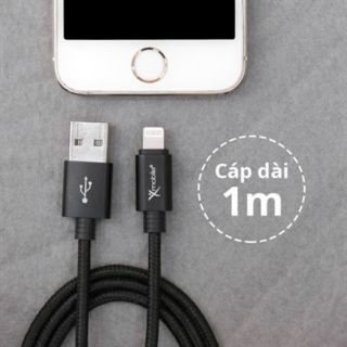 Cáp Lightning 1m Xmobile Spanker B