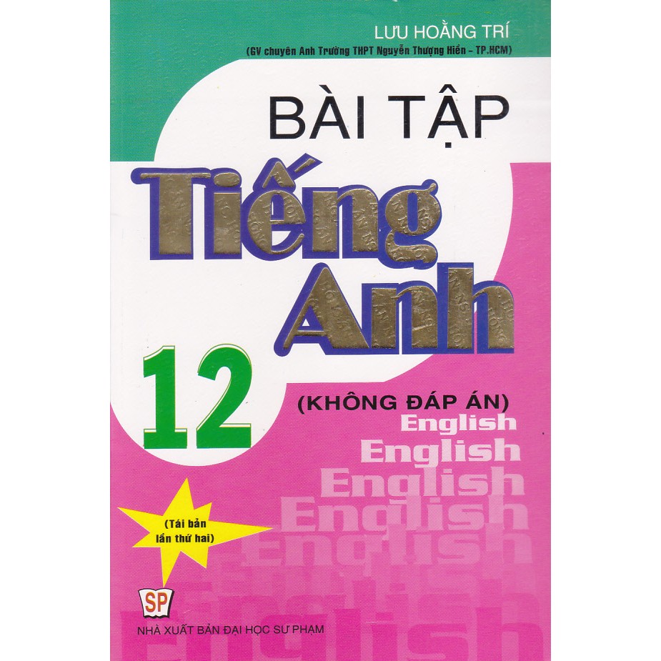 Sách - Bài tập tiếng anh 12 - Chuẩn - Tặng kèm đáp án